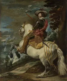 Don Gaspar de Guzmán (1587-1645), Count-Duke of Olivares, ca. 1635. Creator: Diego Velasquez