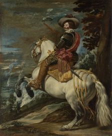 Don Gaspar de Guzmán (1587-1645), Count-Duke of Olivares, ca. 1635. Creator: Diego Velasquez