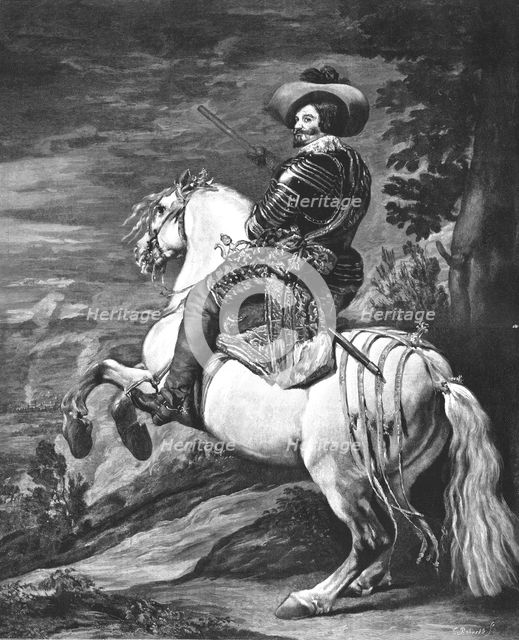 ''Don Gaspar De Guzman, Conde Duque D'Olivarez, after Diego Velazquez', 1636 ( 1891). Creator: Unknown.