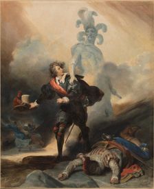 Don Juan and the Commander's Statue, between 1825 and 1830. Creator: Alexandre-Evariste Fragonard