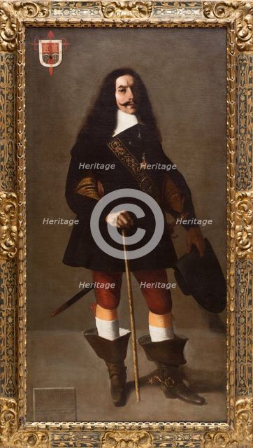 Don Juan Bazo de Moreda, c1655. Creator: Francisco de Zurbaran.