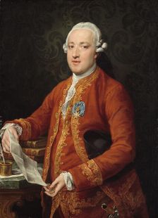Don José Moñino y Redondo, Conde de Floridablanca, c. 1776. Creator: Pompeo Batoni