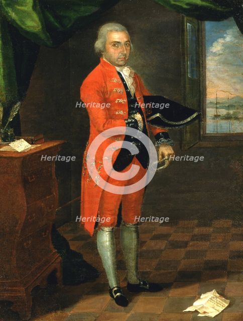 Don Jose Mas Ferrer, ca. 1795. Creator: Jose Campeche.