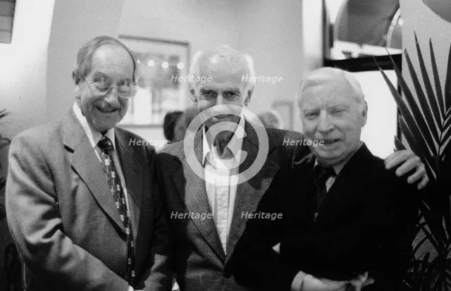 Don Lusher, Bobby Lambe, Milt Bernhart, Kenton  Rendevous, Egham, Surrey, 2000. Creator: Brian Foskett.
