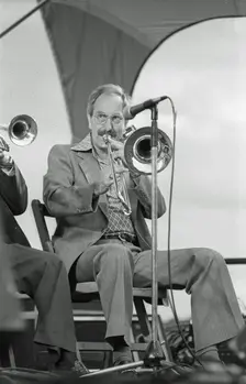 Don Lusher, Capital Jazz Festival, Knebworth, Herts, 07.79. Creator: Brian O'Connor