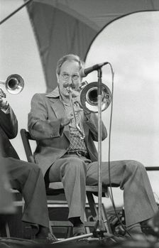 Don Lusher, Capital Jazz Festival, Knebworth, Herts, 07.79. Creator: Brian O'Connor