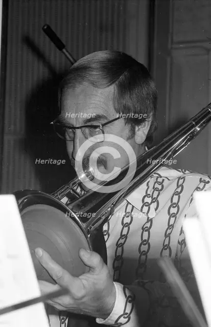 Don Lusher, London, 1973. Creator: Brian O'Connor.