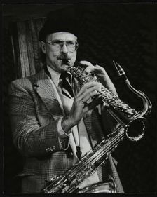 Don Lanphere, American saxophonist and clarinetist. Creator: Denis Williams