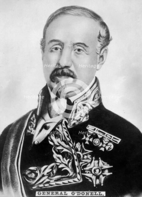 Don Leopoldo O'Donnell y Jorris (1809-1867), Spanish general and statesman, c1910. Artist: Unknown
