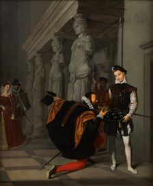 Don Pedro of Toledo Kissing Henry IV's Sword, 1820