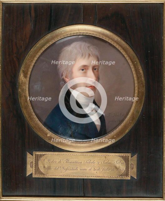 Don Pedro Alcantara Álvarez de Toledo y Salm Salm, Duke of the Infantado (1768-1841), 1806. Creator: Nickel, Franz (1783-1845).