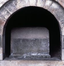 Don Pelayo (718-737) tomb inside the Holy Cave, which began the Conquest of the year 722, giving …