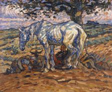 Don Quihote's Horse Rosinante, 1911. Creator: Nils Kreuger
