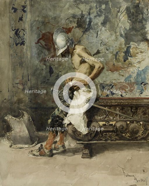 Don Quixote, 1869. Creator: Mariano Jose Maria Bernardo Fortuny y Carbo.