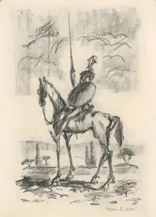 Don Quixote, 1944. Creator: Cyprian Majernik