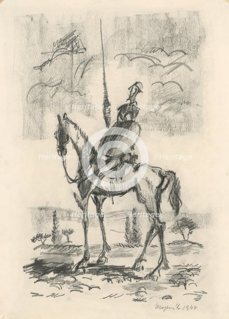 Don Quixote, 1944. Creator: Cyprian Majernik.