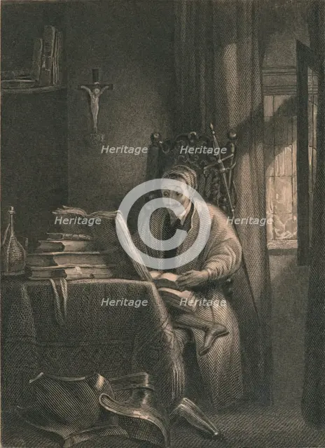 Don Quixote in his Study, 1831.