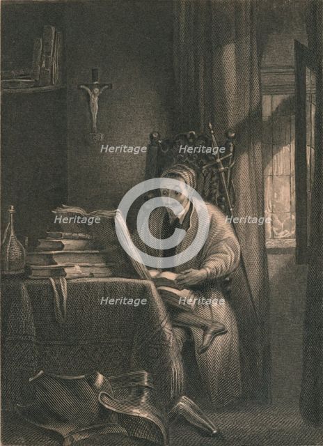 Don Quixote in his Study, 1831.