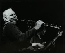 Don Rendell and Steve Cook playing at The Stables, Wavendon, Buckinghamshire. Creator: Denis Williams