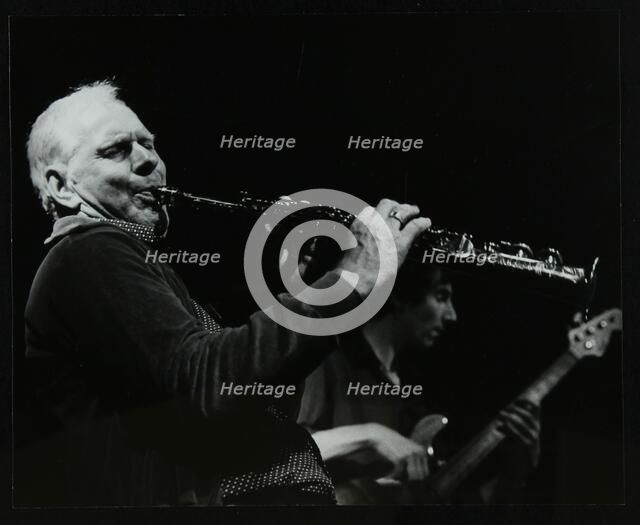 Don Rendell and Steve Cook playing at The Stables, Wavendon, Buckinghamshire. Artist: Denis Williams