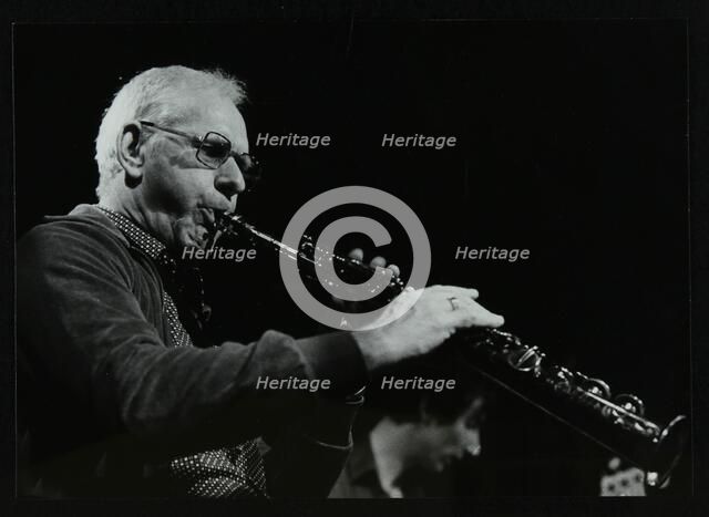 Don Rendell and Steve Cook playing at The Stables, Wavendon, Buckinghamshire. Artist: Denis Williams