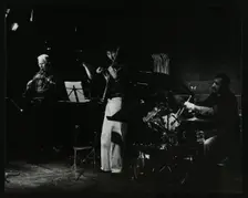 Don Rendell, Steve Cook and Alan Jackson playing at The Stables, Wavendon, Buckinghamshire. Creator: Denis Williams