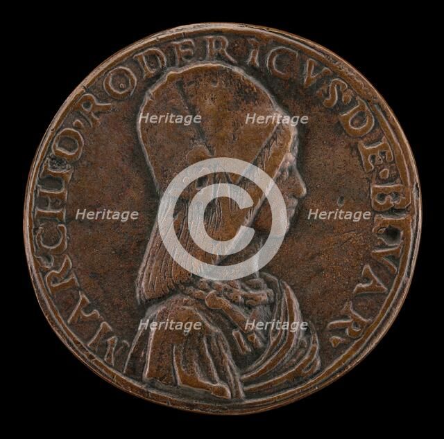 Don Rodrigo de Bivar Y Mendoza, died 1523 [obverse], 1497. Creator: Unknown.