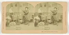 Don't get the clothes too blue!, 1897. Creator: BW Kilburn