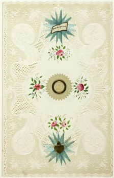 Don't Forget Me (valentine), 1845/50. Creator: Joseph Mansell