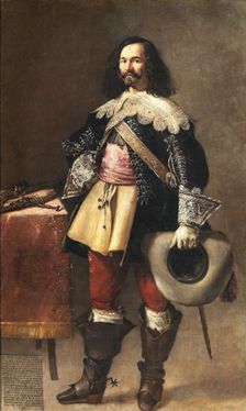 Don Tiburcio de Redín, c1635. Creator: Fray Juan Rizi