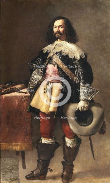 Don Tiburcio de Redín, c1635. Creator: Fray Juan Rizi.