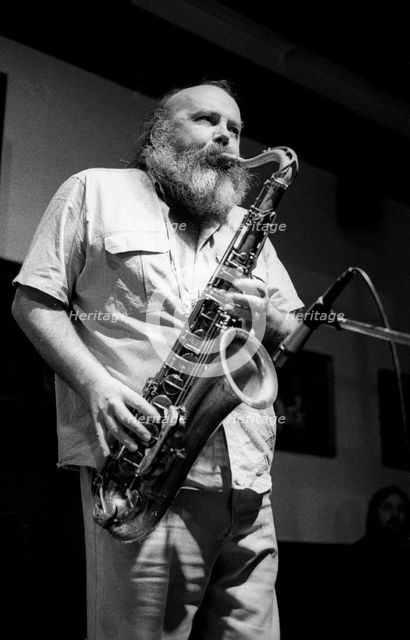 Don Weller, The Gun, Croydon, Surrey, July, 1988.  Artist: Brian O'Connor.