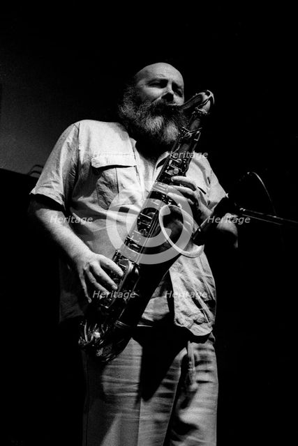 Don Weller, The Gun, Croydon, Surrey, July, 1988.  Artist: Brian O'Connor.