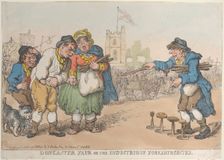 Doncaster Fair or the Industrious Yorkshirebites, 1808-18?., 1808-18?. Creator: Thomas Rowlandson