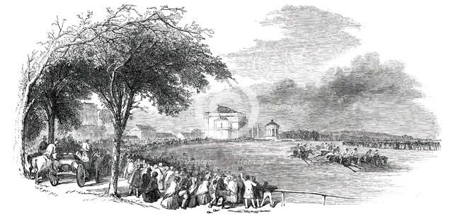 Doncaster Race-Course, 1850. Creator: Unknown.