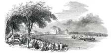 Doncaster Race-Course, 1850. Creator: Unknown