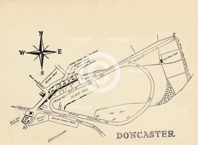 Doncaster Race Course, 1940.