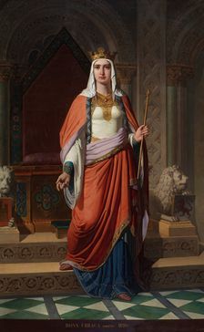 Doña Urraca, 1857. Creator: Carlos Mugica y Perez