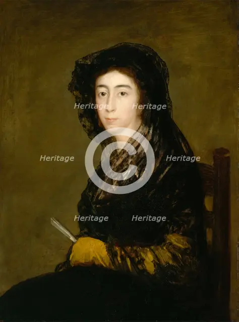 Dona Amalia Bonells de Costa, c1805. Creator: Francisco Goya.