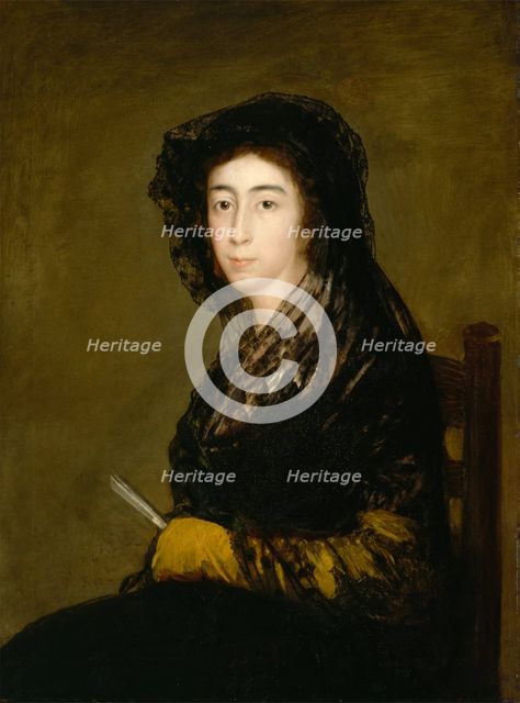 Dona Amalia Bonells de Costa, c1805. Creator: Francisco Goya.