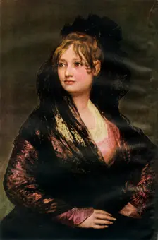 Dona Isabel Cobos De Porcel c1805, (1946). Creator: Francisco Goya