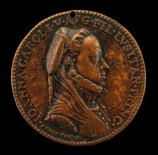 Dona Juana of Portugal [obverse], 1564. Creator: Gianpaolo Poggini
