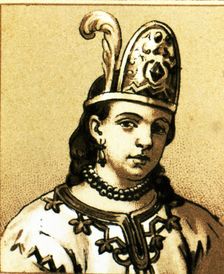 Doña Marina (Malinche or Malintzin) (1500-1531), lover and collaborator of Hernan Cortes, 19th ce…