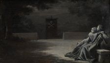 Dona Rose d'Orthez et Don Sanche de Salinas, c.1891 — 1892. Creator: Pierre Fritel