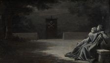 Dona Rose d'Orthez et Don Sanche de Salinas, c.1891 — 1892. Creator: Pierre Fritel