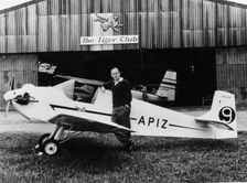 Donald Campbell at The Tiger Club, Redhill, Surrey, 1960. Creator: Unknown