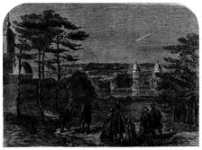 Donati's Comet, as seen from Greenwich Park, Sept. 17, 7.30p.m., 1858. Creator: Unknown