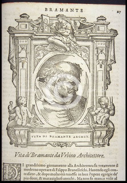 Donato Bramante, ca 1568.