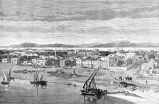 Dongola, in the Soudan, the birthplace of the Mahdi, from a sketch by Mr. Bakewell, 1883. Creator: Unknown