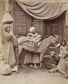 Donkey Boys, 19th century. Creator: Anon